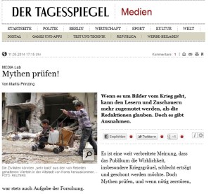 Bachlorarbeit von Linda Katharina Klein auf tagesspiegel.de